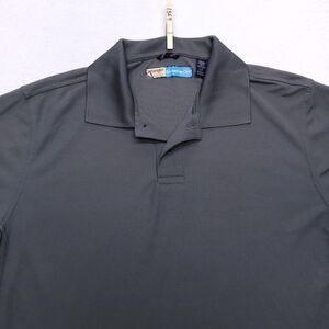 Wrangler Authentics Short Sleeve Casual Polo Shirt Adult Mens Size LT Gray